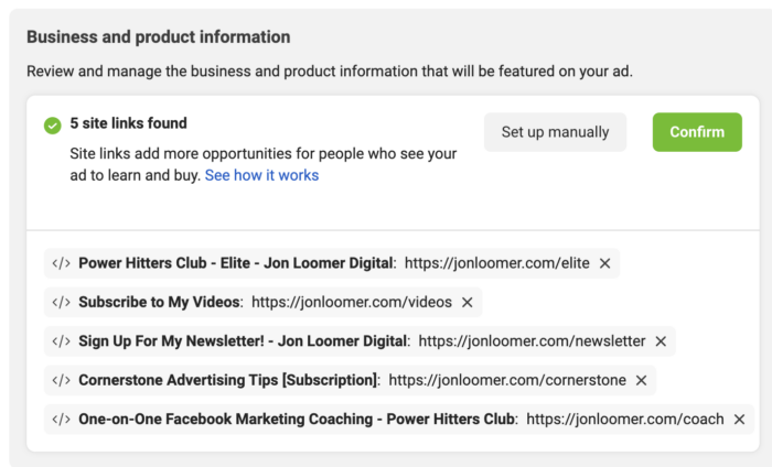 Site Links